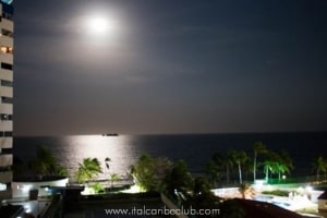 eclisse di luna a isla margarita